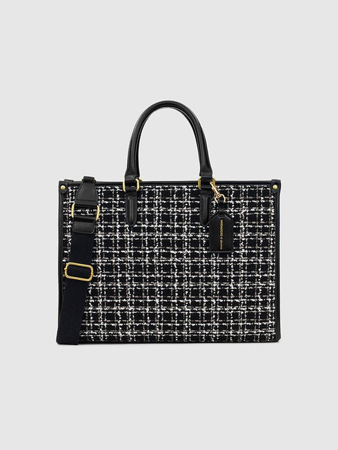 Denice Tweed Tote Bag